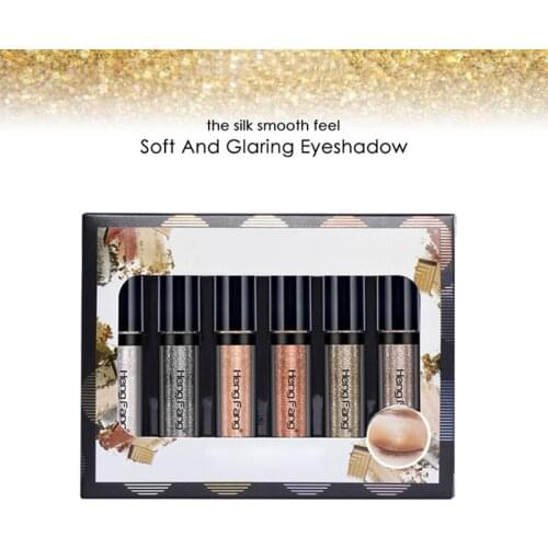 New 1 Set Eye Shadow Liquid Glitter Long Lasting Makeup Cosmetics Gift for Women SCI88