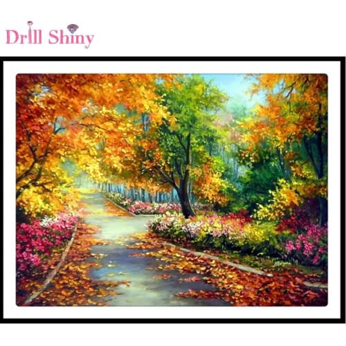 2015 new arrival diy 5d diamond painting scenic cross stitch scenery decorative embroidery mosaic pictures of rhinestones DD015