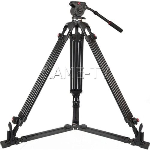 Professional Video Tripod Low Height Ground Extension