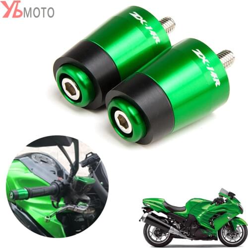 Motorcycles Handlebar Counterweight Plug Slider Ends Grips For Kawasaki Ninja ZX-14R ZX14R 2012-2019 ZZR1400 ZX1400 Accessories