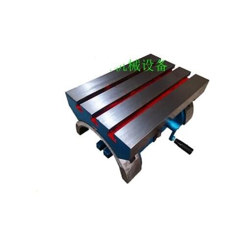 7/10/12/15/24 inch adjustable angle table milling machine, drilling machine angle table, inclined table