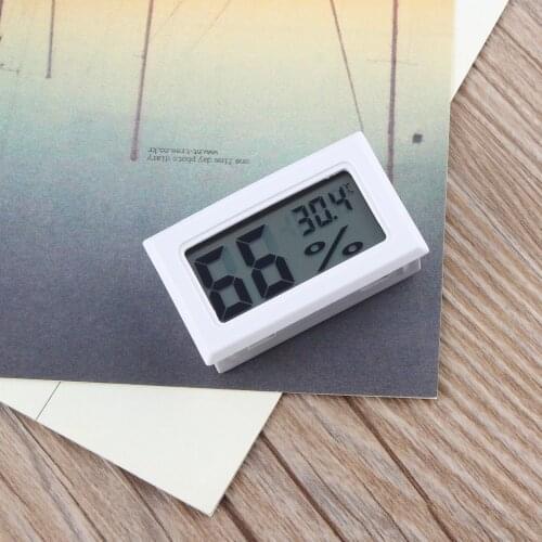 Hot Mini Digital LCD Indoor Convenient Temperature Sensor Humidity Meter Thermometer Hygrometer Gauge Fast Shipping