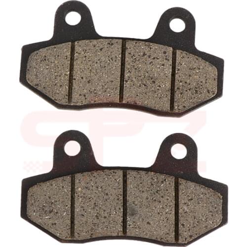 High quality brand new 1pair dual pump motorcycle front and rear disc brake pads car brake disc