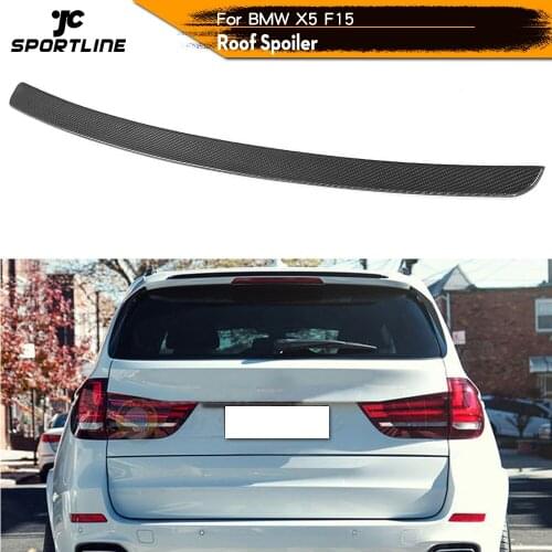 Rear Trunk Top Spoiler Wing for BMW X5 M Sport Base Sport X Drive 35i 40e 50i Sport Utility 4 Door 2014 - 2018 Carbon Fiber