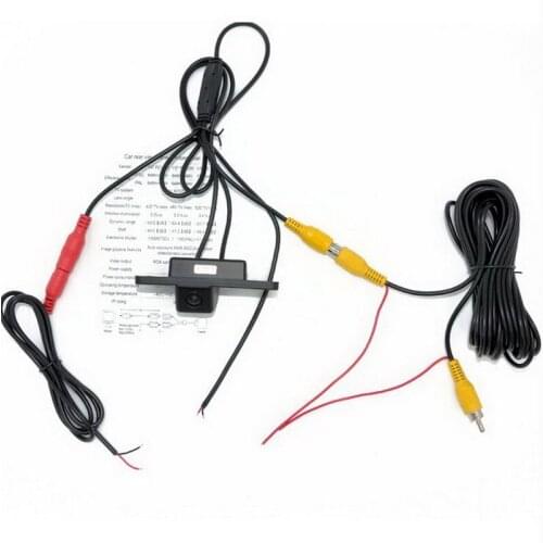 Mirror image Waterproof Car Rear View Camera For Ford focus 3C Night Vision Parking Assistance Field Angle backup