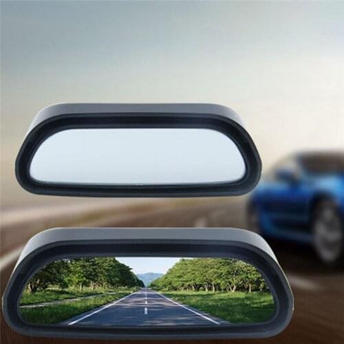 1 Pair Car Blind Spot Mirror Car Rearview Auxiliary Mirror HD Large View Convex Glass Wide Angle Rear View Mirror