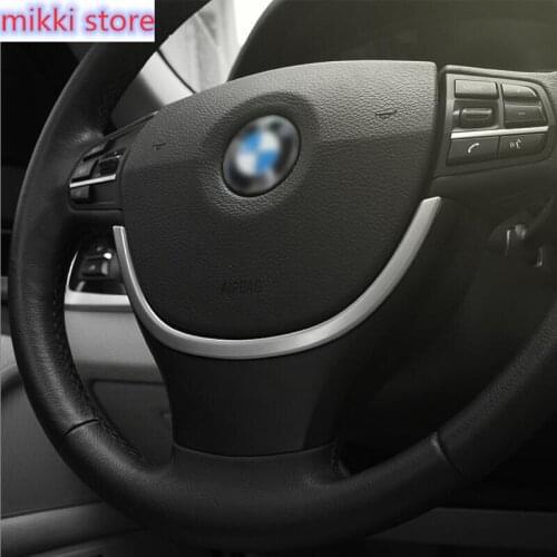 Car Styling Interior Steering Wheel Sequins Decoration Circle Cover Trim Stickers for BMW 5 7Series 5GT F10 F01 F07 Accessories