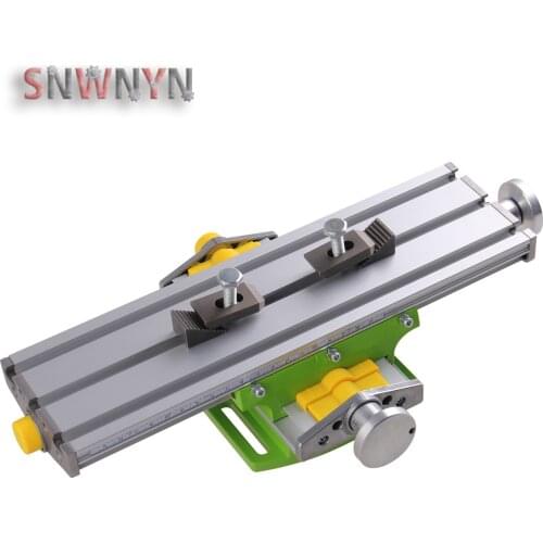 BG6330 Mini Precision Milling Machine Worktable Multifunction Drill Vise Fixture Working Table