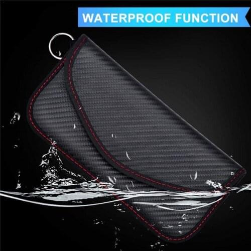 Signal Blocking Bags Faraday Key Bags Shield Cage Pouch Wallet Phone Case For Cell Phone Privacy Protection Car Key Storage Bags