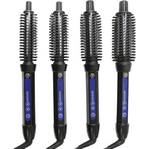 Electric Comb Hair Brush 2 in 1 Pro Ceramic Hair Curler Hair Curlers Roller Styling Tools Hair Curling Iron Multifunction Eu Plu