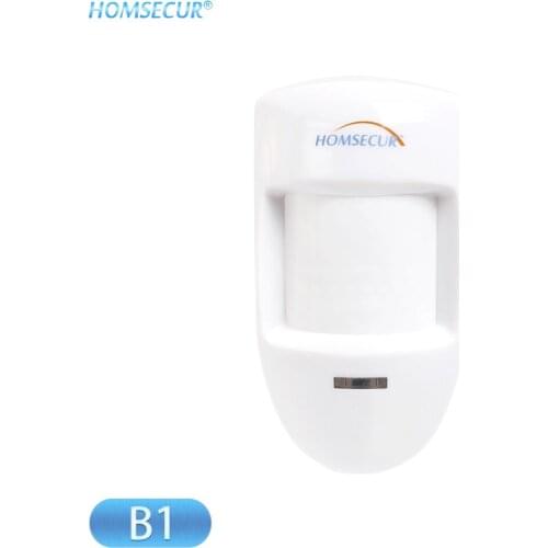 HOMSECUR B1 Wired PIR Motion Sensor Detector Built-in a Tamper Button for Home Alarm Security System