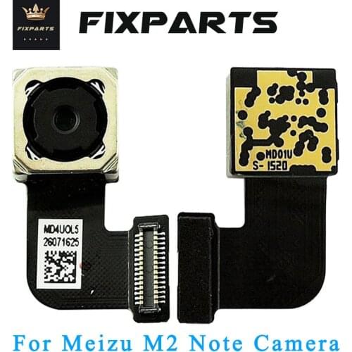 Camera For MEIZU M2 Note Rear Camera Flex Cable Ribbon Replacement Parts Big Camera Original New 13MP Meizu M2 Note Back Camera