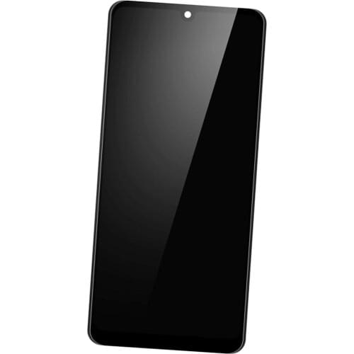 OLED Screen Repair Replacement for Samsung A31 A315 SM-A315F/DS with Frame Digitizer Assembly Phone Spare Parts Black