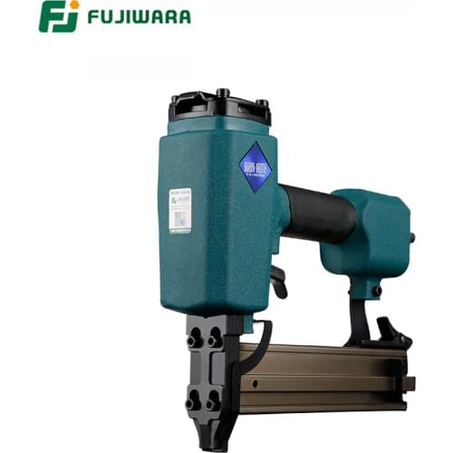 FUJIWARA Pneumatic Nail Gun Steel Nail Gun ST18-38 Straight Nailer Woodworking Tools