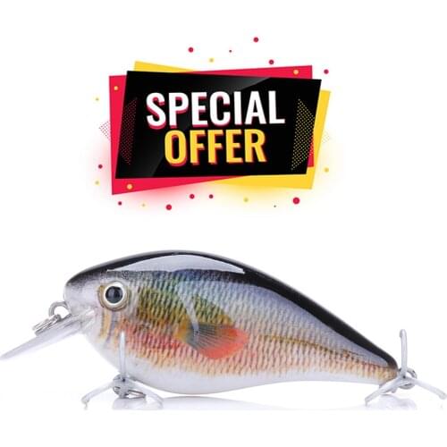 VTAVTA Special Offer 6cm 12g Crankbaits Fishing Lure For Pike Floating Wobblers (Limited)