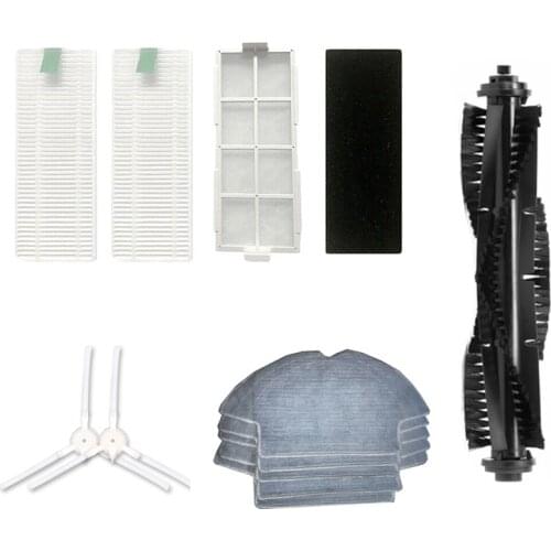 Robot Vacuum Mop Cloth Side Brushes Main Brush Hepa filter for 360 S6 Robotic Vacuum Cleaner Parts Accessories Replacement