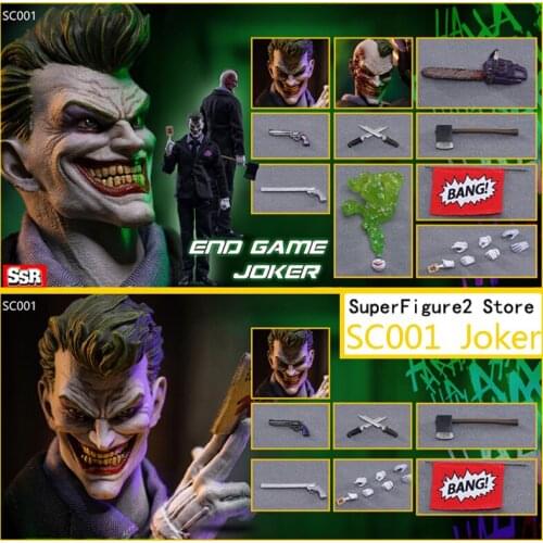 SSR 1/12 sc001 J o k e r 6" Action Figure Toys