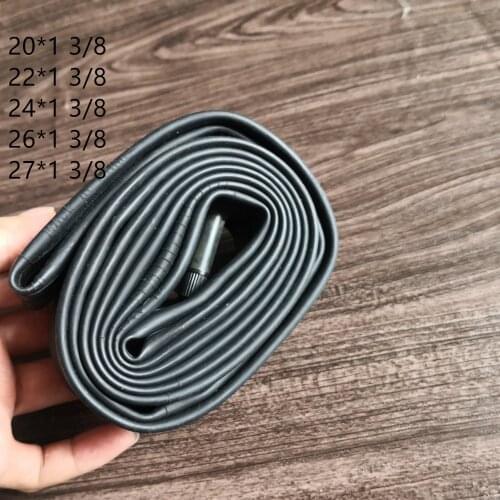Vintage bicycle Inner Tube Tyres Road MTB Moutain bike Interior Tire Butyl Rubber Tube 20/22/24/26/27*1 3/8