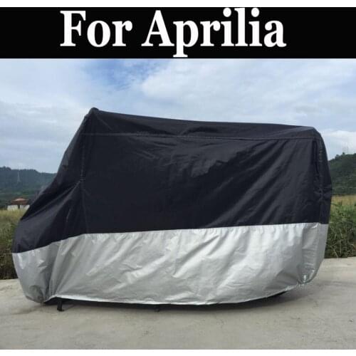 Motorcycle Cover All Season Waterproof Dustproof Uv Protective Outdoor For Aprilia Sportcity 50-125 Rxv Sxv Dorsoduro 750