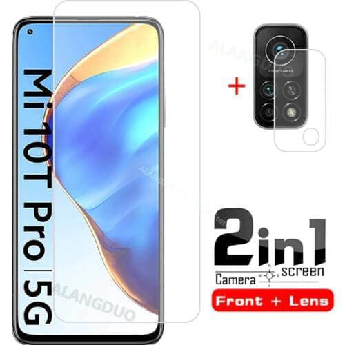 Tempered glass for Xiaomi mi 10t pro 5G screen protector For xiaomi 10t lite pro 2020 Glass For mi 10T lite Pro Camera lens Film