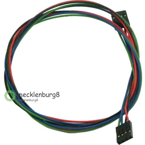 10PCS 4Pin 70cm Cable Set Female-Female Jumper Wire for Arduino 3D Printer Reprap