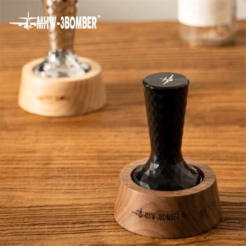 58.35mm Coffee Tamper Flat base Stainless Steel Powder Hammer Espresso Tamper Coffee Accessories For Barista Tools