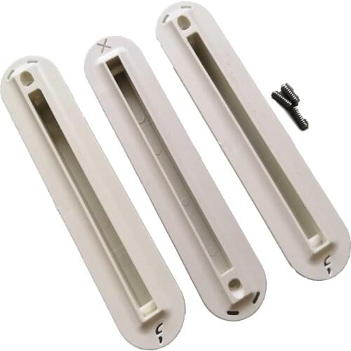 White plastic future fin box black futures fins plugs fin base hot sell