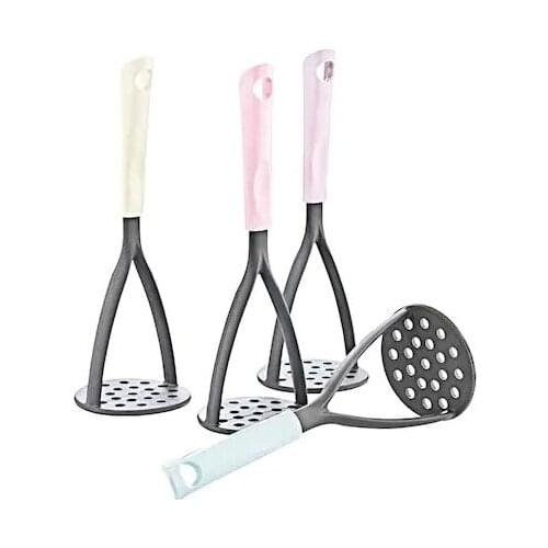 Freecook 1 PCs Festival Service Potato Garlic Masher Silicone Handle Tableware Kitchen Catering Guest Catering