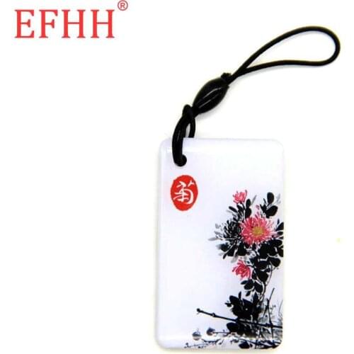 S50 1K UID 13.56Mhz RFID Block Rewritable Dropping Glue Stickers Label Proximity Changeable RFID Card for Access Control Card 1