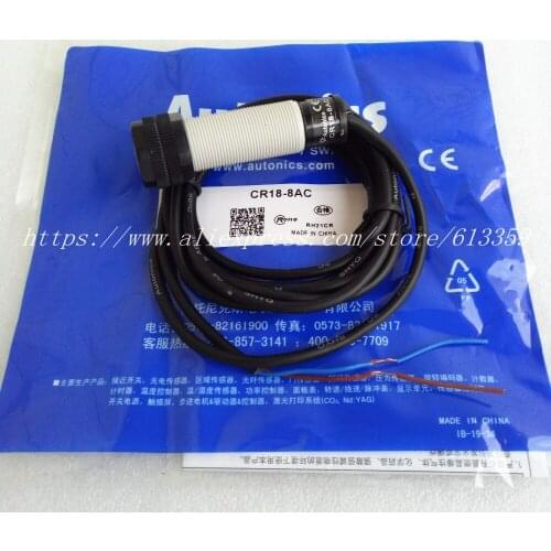 CR18-8AO CR18-8AC 2-Wire AC Autonics Capacitive Proximity Switch