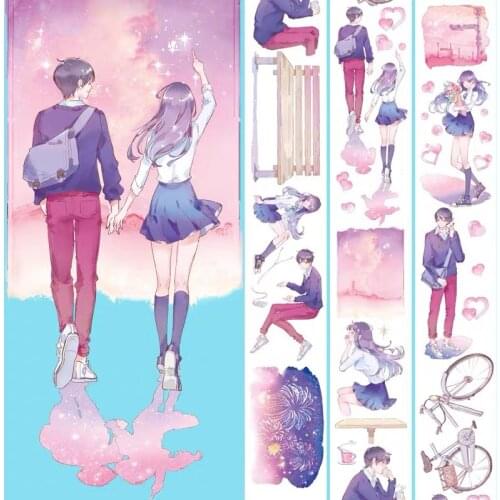 Sweet Lover2 Washi Masking Tapes Bullet Journal DIY Scrapbooking Decorative Stickers