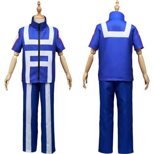 Anime Kids Boku no My Hero Academia Midoriya Izuku Cosplay Costume Kids Children Halloween Carnival Suit