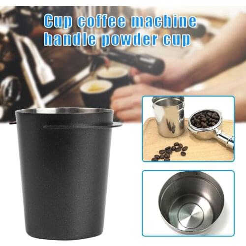 Support Dropshipping Stainless Steel Coffee Dosing Cup Powder Feeder Part For 58mm Espresso Machine Dosing Cup