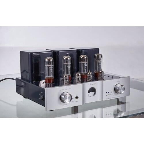 Willsenton R-35I EL34 X4 Tube Amplifier HIFI With Bluetooth Headphone Amplifier Replaceable with Basic Meter and protective cage