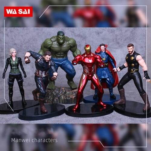 Marvel Avengers 3 Infinity War Movies Anime Superhero Spiderman Captain America Iron Man Hulk Thor Superhero Action Character To