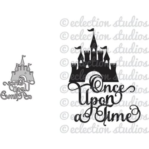 Metal Cutting Dies Castle 1 Stencil DIY Scrapbook Paper Photo Craft Template Dies 2021 NEW