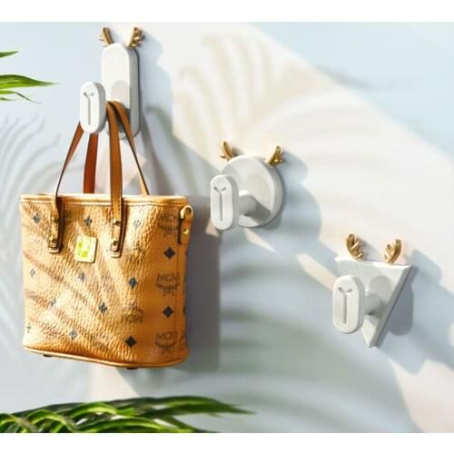 Cute Room Decor Animal Hook Key Holder Room Decoration Accessories Wall Hook Organizers Storage Clothes Rack Shelves For Bedroom