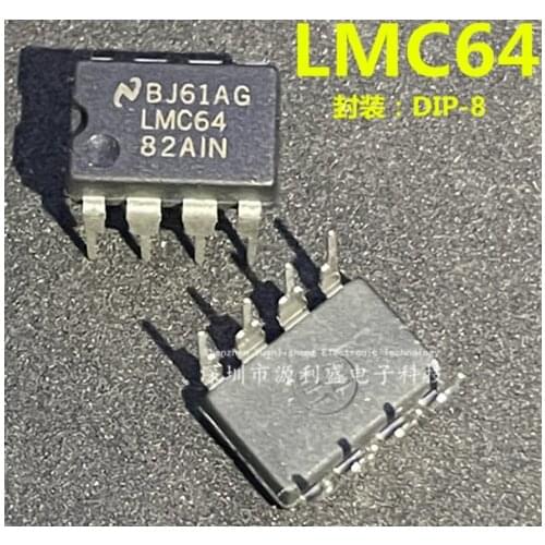 Xinyuan 5PCS/LOT LMC6482AIN DIP8 LMC6482 DIP-8 LMC64 82AIN DIP
