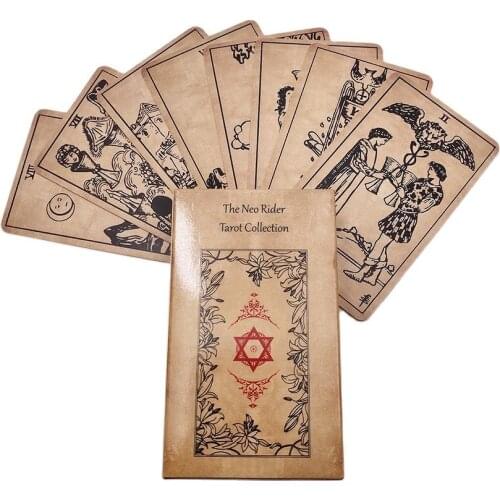 The New Rider Tarot Deck Friends Party Table Game Divination Fate Gameplay 78 Sheet Card Family Entertainment Board Game