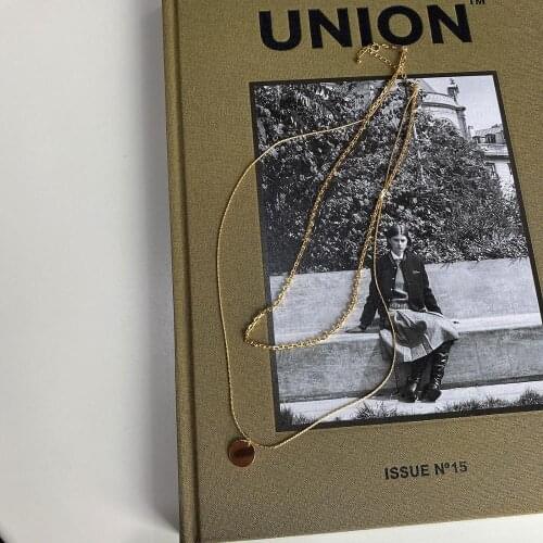 Chokers Necklaces For Women Gold Sliver Fashion Multi layer Long Necklaces & Pendants Bijoux Bohemian Jewelry