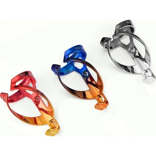 Bicycle Bottle Cage PC Plastic Ultra Light High Toughness Gradient Colorful Riding Equipment Mountain Bike General Outdoor Tool