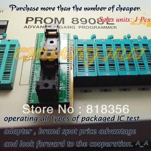 PROM8908E Programmer Adapter TSOP32-DIP32 Adapter Test Socket/IC Socket Size: 20/18.4mm