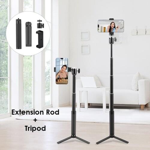 Anti-slip Phone Camera Tripod Artifact Stand Holder Carrying Aluminum Alloy Selfie Live Handheld Camera Elements
