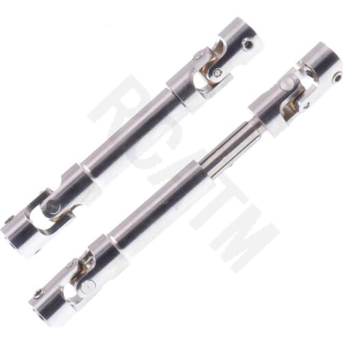 The middle stainless steel drive shaft Telescopic range 90-115mm for RC4WD D90 275 mm Wheelbase