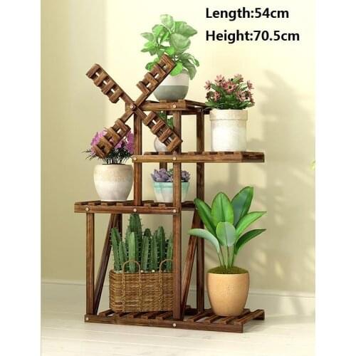 Flores Terraza Rak Bunga Soporte Interior Estante Para Plantas Pot Rack Outdoor Flower Stand Stojak Na Kwiaty Plant Shelf