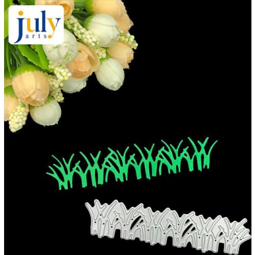 Julyarts 30*121mm Grass Plants Metal Steel Cutting Dies Stencil For DIY Scrapbook Paper Card Embossing Die Template Decor Crafts