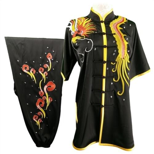 Wushu uniform clothing high quality embroidered kung fu martial arts clothing uniform TA418