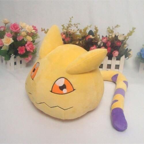 Top quality Japan Anime Digimon Plush Toy Nyaromon Doll gift 25cm