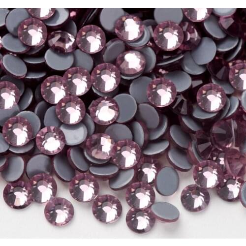 High Quality Rhinestones Crystal/Flat Back Glass Hot Fix Rhinestones Crystal for Clothes ss4-ss40 White Glass Rhinestones AAAA