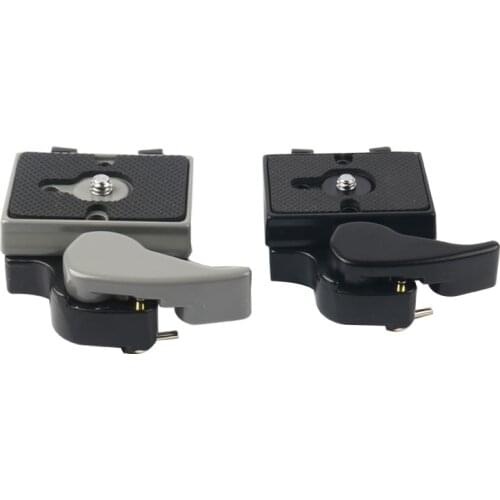 1-10pcs dslr camera tripod monopod head kit quick seat quick release plate for flash light stand mount 3/8" screw accessories